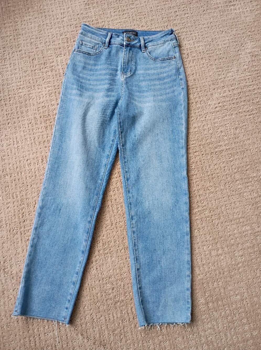 Flying Monkey Light Blue Women's Straight-Leg Jeans
